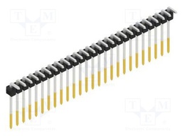 Connector: pin strips; pin header; male; PIN: 26; 2.54mm; THT; 1x26