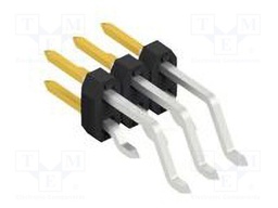 Connector: pin strips; pin header; male; PIN: 6; 2mm; SMT; 2x3; 100V
