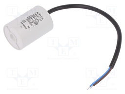 Capacitor: motors, run; 10uF; 450V; Ø35x65mm; -25÷70°C; ±5%; 10000h