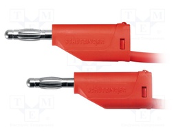 Test lead; 70VDC; 33VAC; 32A; 4mm banana plug-4mm banana plug