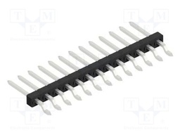 Connector: pin strips; pin header; male; PIN: 13; 2mm; SMT; 1x13