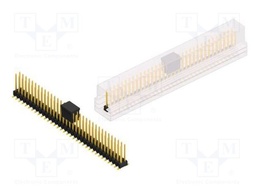 Connector: pin strips; pin header; male; PIN: 68; 2.54mm; SMT; 2x34