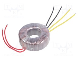 Transformer: toroidal; 160VA; 230VAC; 12V; 24V; 6.66A; 3.33A; 1.3kg