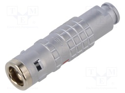 Connector: circular; Series: 1K; plug; male; soldering; for cable