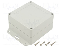 Enclosure: multipurpose; X: 105mm; Y: 105mm; Z: 60mm; ZP; ABS; IP67