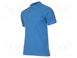 Polo shirt; Size: L; blue; 220g/m2
