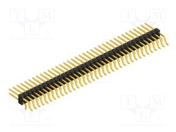 Connector: pin strips; pin header; male; PIN: 72; 2.54mm; SMT,THT