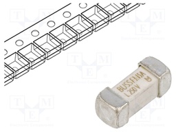 Fuse: fuse; quick blow; 3.15A; 250/350VAC; soldered,SMD; ceramic