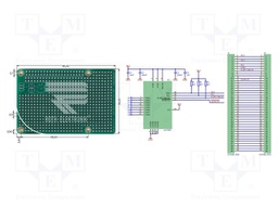 Board: universal; double sided,prototyping; W: 56mm; L: 85mm