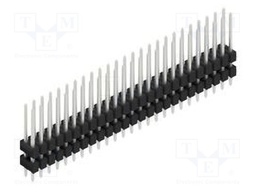 Connector: pin strips; pin header; male; PIN: 50; 2.54mm; THT; 2x25