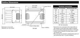 Converter: DC/DC; 100W; Uin: 10÷36V; 12VDC; Iout: 8.4A; 250kHz; OUT: 1