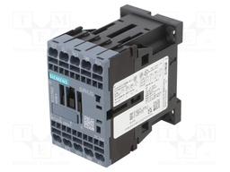 Contactor: 3-pole; NO x3; Auxiliary contacts: NO; 24VDC; 17A; 3RT20