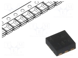 Diode: diode networks; 6V; 6A; unidirectional; 150W; SLP1616P6