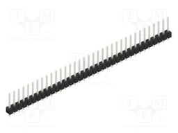 Connector: pin strips; pin header; male; PIN: 35; 2.54mm; THT; 1x35