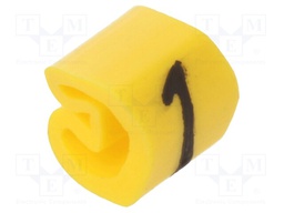 Markers for cables and wires; 1.3÷3mm; PVC; -30÷80°C; leaded
