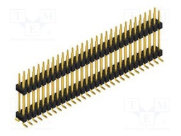 Connector: pin strips; pin header; male; PIN: 58; 2.54mm; SMT; 2x29