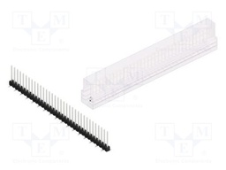 Connector: pin strips; pin header; male; PIN: 34; 2.54mm; SMT; 1x34