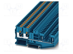 Splice terminal: rail; 41A; 1kV; PA; 0.5÷10mm2; terminals: 4