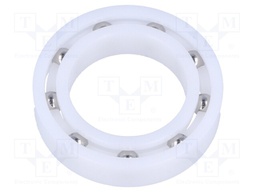 Bearing: ball; Øint: 20mm; Øout: 32mm; W: 7mm; Cage: polyamide