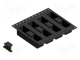 Connector: pin strips; pin header; male; PIN: 6; 2mm; SMT; 1x6; 100V