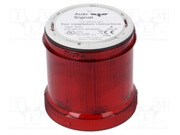 Signaller: lighting; LED; IP66; Ø73x76mm; Series: Eco Modul 70