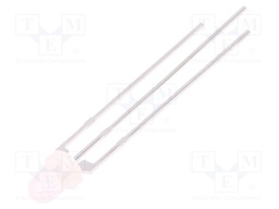 LED; 3mm; bicolour; red/green; 12÷30mcd; 10÷30mcd; 60°; cathode