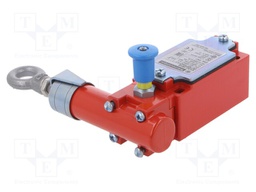 Safety switch: singlesided rope switch; NC x2 + NO; -25÷70°C