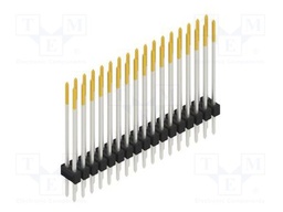 Connector: pin strips; pin header; male; PIN: 34; 2.54mm; THT; 2x17