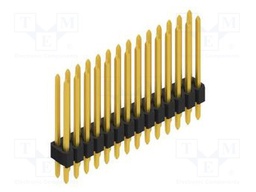 Connector: pin strips; pin header; male; PIN: 28; 1.27mm; THT; 2x14