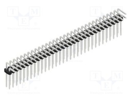 Connector: pin strips; pin header; male; PIN: 64; 2mm; THT; 2x32