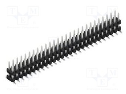 Connector: pin strips; pin header; male; PIN: 54; 2mm; SMT; 2x27