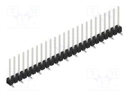 Connector: pin strips; pin header; male; PIN: 25; 2.54mm; SMT; 1x25