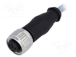 Plug; M12; PIN: 3; female; A code-DeviceNet / CANopen; 1.5m; cables