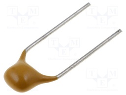 Capacitor: ceramic; MLCC,monolithic; 470nF; 50V; Y5V; -82÷+22%; THT