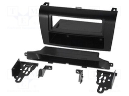 Radio mounting frame; Mazda; 1 DIN; black