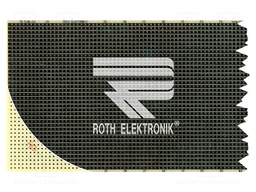 Board: universal; single sided,prototyping; W: 100mm; L: 220mm