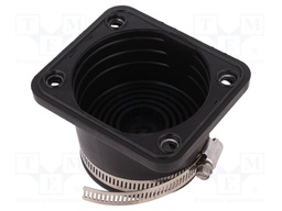 Grommet; TPE (thermoplastic elastomer); black; -40÷130°C; IP65