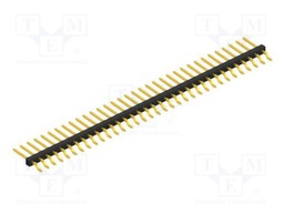 Connector: pin strips; pin header; male; PIN: 34; 2mm; SMT; 1x34