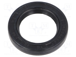 Oil seal; NBR; D: 5mm; -40÷100°C; Shore hardness: 70; Øhole: 30mm