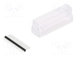 Connector: pin strips; pin header; male; PIN: 26; 1.27mm; SMT; 1x26