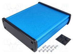 Enclosure: multipurpose; X: 146.6mm; Y: 169mm; Z: 41.6mm; aluminium