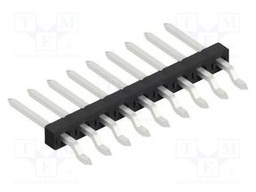 Connector: pin strips; pin header; male; PIN: 9; 2mm; SMT; 1x9; 100V