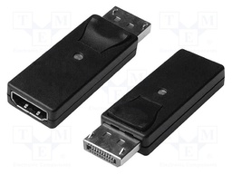 Adapter; DisplayPort 1.1a; DisplayPort plug,HDMI socket