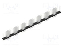 Connector: pin strips; pin header; male; PIN: 100; 2mm; THT; 2x50