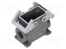 Enclosure: for HDC connectors; HYGENIC T-Type/W; size 57.27