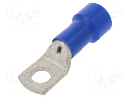 Tip: ring tube; M16; Ø: 16.5mm; 150mm2; crimped; for cable; tinned