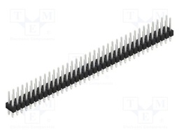 Connector: pin strips; pin header; male; PIN: 72; 2.54mm; THT; 2x36