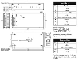 Power supply: switched-mode; modular; 540W; 12VDC; 222x105x44mm
