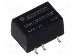 Converter: DC/DC; 1W
