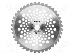 Cutting wheel; Ø: 255mm; Teeth: 40; for the grass; 25.4mm